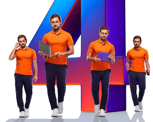 Великолепная четверка Ростелеком в село Глуховка (Приморский край)